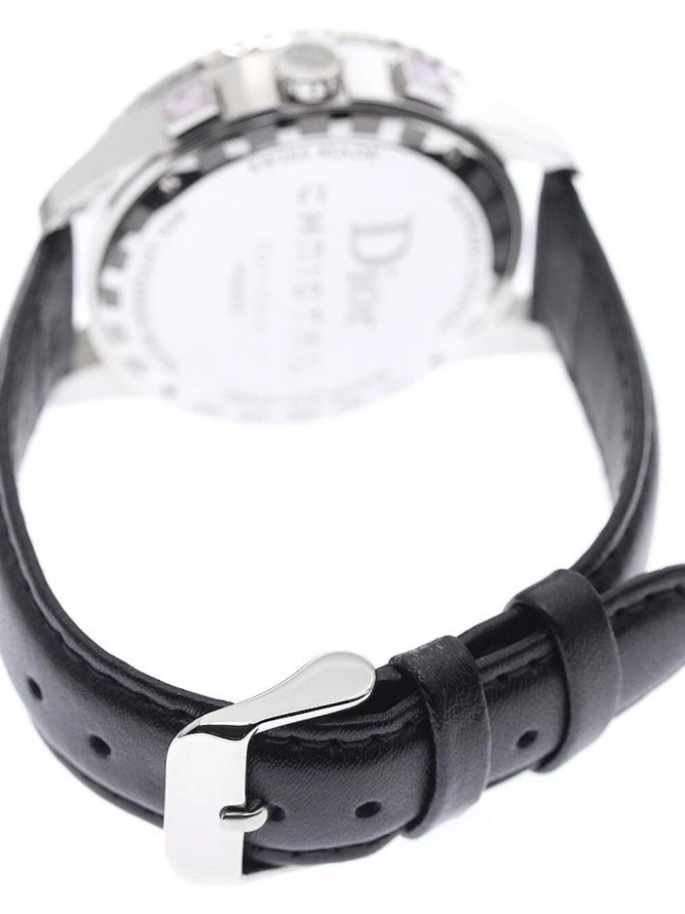 Dior Crystal Chronograph CD114314 Date Small Second Quartz Men's Watch - Picture 3 of 6